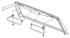 Chrysler 5JM141X9AB Sun Visor Sun Visor - Passenger Side, fits 2004-2006 Jeep Wrangler