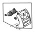 Chrysler MR649501 Instrument Panel Cover Instrument Panel Cover - Black, fits 2004-2005 Chrysler Sebring and Dodge Stratus