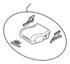 Chrysler 1DP501J3AA Seat Console Seat Console - with 6-Way Power, fits 2006 Dodge Ram 2500 and 3500