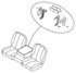 1BQ571DVAA by CHRYSLER - COVER. Front Seat Cushion. Diagram 10
