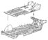 1AS26ZJ8AB by CHRYSLER - CARPET. Front And Rear. Floor. Diagram 1