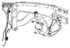 Chrysler 55057130AB BOTTLE. Coolant Recovery. Diagram 1