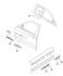 5EW63GX9 by CHRYSLER - DECAL. 4x4. Diagram 1