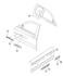 5EW63GX9 by CHRYSLER - DECAL. 4x4. Diagram 1
