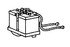 Chrysler 55154802 MIRROR. Right. Outside Rearview. Diagram 1