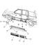 5FF11DX9 by CHRYSLER - MOLDING. Front, Left. Side Sill. Diagram 8
