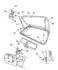 55075174 by CHRYSLER - BALL STUD. Liftgate Glass. Diagram 20