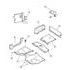 5FW50RC3AC by CHRYSLER - CARPET. Right. Front Floor. Diagram 1