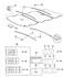 5AJ93MD5 by CHRYSLER - CAP. Headliner Molding End. Diagram 7