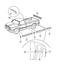 55076482 by CHRYSLER - MOLDING. Right. Wheel Opening Flare. Diagram 12