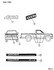 5DV76SJQ by CHRYSLER - Multi-Purpose Decal - fits 1994-1996 Dodge Dakota