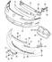 MR248178 by CHRYSLER - License Plate Bracket - Front, fits 1997-2000 Dodge Avenger