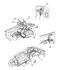 56045457AC by CHRYSLER - WIRING. Headlamp to Dash. Diagram 1