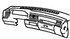 5EN62PR4AB by CHRYSLER - Side Body Trim Nameplate - fits 1997-1998 Dodge Ram 2500