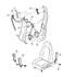 5GH501AZAF by CHRYSLER - SEAT BELT. Right. Front Outer. Diagram 3