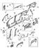 55256282 by CHRYSLER - PANEL. Right. Taillamp Mounting. Diagram 19