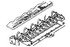 55256282 by CHRYSLER - PANEL. Right. Taillamp Mounting. Diagram 19