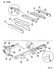 55274574 by CHRYSLER - REINFORCEMENT. Grille. Diagram 23