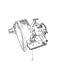 R4883033AF by CHRYSLER - TRANSAXLE PACKAGE. WITH TORQUE CONVERTER. Diagram 1