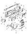 5DP17LAZ by CHRYSLER - BEZEL. Left. Speaker. Diagram 2