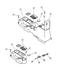 5FW18RK5AB by CHRYSLER - LID. Center Console Storage. Diagram 5