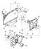 MR147631 by CHRYSLER - MOTOR AND SHROUD. A/C Condeser Fan. Diagram 18