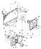 MR147631 by CHRYSLER - MOTOR AND SHROUD. A/C Condeser Fan. Diagram 18