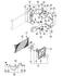 MR500408 by CHRYSLER - CONDENSER. Air Conditioning. Diagram 37