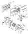 Chrysler 52068965AB HUB AND BEARING. Left. Brake. Diagram 21