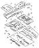 55257123AD by CHRYSLER - PANEL. Left. Underbody Front. Diagram 11