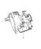 R5013904AF by CHRYSLER - TRANSAXLE PACKAGE. WITH TORQUE CONVERTER. Diagram 1