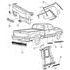 55076889AA by CHRYSLER - Side Body Panel Molding - Driver Side, fits 1998-2001 Dodge Ram 1500