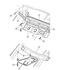 52059048 by CHRYSLER - SKID PLATE. Right Hand Drive. Front. Diagram 4