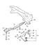 MR297476 by CHRYSLER - BRACKET. Left. Control Arm. Diagram 11