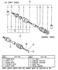 MR357809 by CHRYSLER - SHAFT. Front Axle. Diagram 1