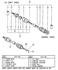 MR357809 by CHRYSLER - SHAFT. Front Axle. Diagram 1