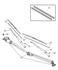 Chrysler MR482671 BLADE. Wiper. Diagram 1