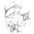 Chrysler MB924138 MOTOR. Radiator Fan. Diagram 16