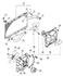 Chrysler MB924138 MOTOR. Radiator Fan. Diagram 16