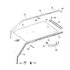 5AC26LAZAB by CHRYSLER - MOLDING. Right, Right Rear. Headliner. Diagram 6