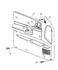 5GV34XDVAB by CHRYSLER - PANEL. Right. Front Door Trim. Diagram 1