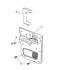 5GV36XDVAB by CHRYSLER - PANEL. Right. Rear Door Trim. Power. Diagram 1