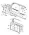 5HD43WL5AB by CHRYSLER - PANEL. Left. Cowl Side Trim. Diagram 6