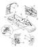 56049514AB by CHRYSLER - WIRING. Right. Door. Diagram 3