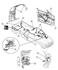 56049505AB by CHRYSLER - WIRING. Right & Left, Right And Left. Door. Diagram 3