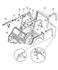 5EH59RK5AB by CHRYSLER - COVER. Side Bar. Diagram 8