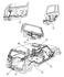 56009830AB by CHRYSLER - WIRING. Right Door. Diagram 2