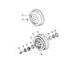 52008591 by CHRYSLER - DRUM. Brake. Diagram 9