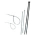 ATD Tools 20400 Black Uv Stabilized Nylon Cable Tie Assortment, 400 pc.