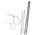ATD Tools 20418 18” Black Uv Stabilized Nylon Cable Ties, 25 pc.